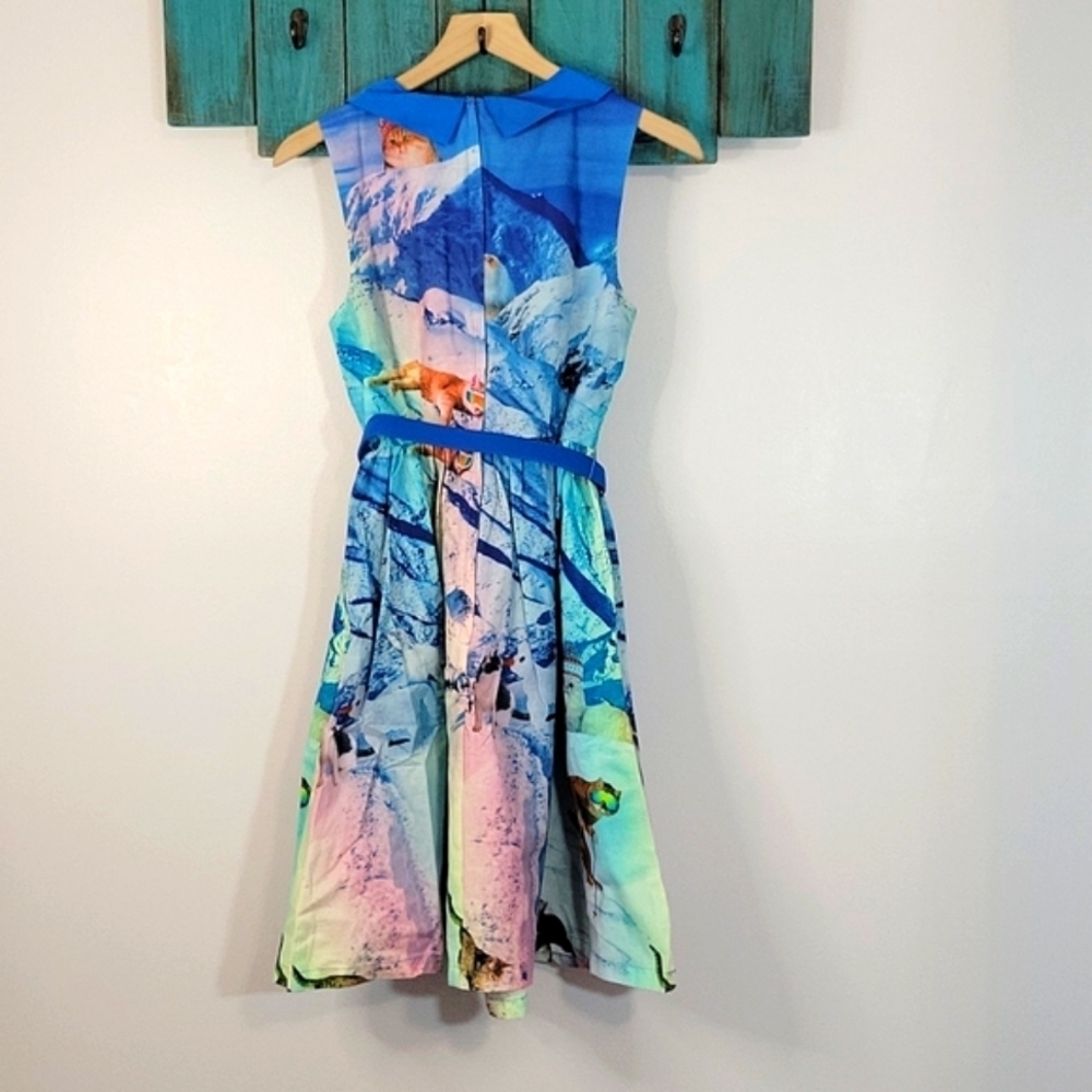 Modcloth "Whimsy Without End" Belted A-Line Pocke… - image 6